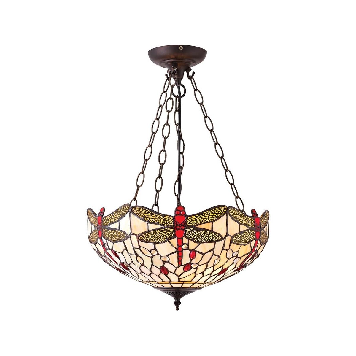 Endon-Dragonfly beige-70759-END70759