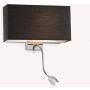 Ideal Lux HOTEL 035956 Zidna svjetiljka 1x60W/E27+1x1,5W/LED ip20