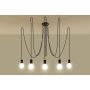 Sollux EDISON SL.0371 Visilica 5x60W/E27