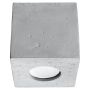 Sollux QUAD BETON SL.0489 Natkriveno downlight svjetlo 1x40W/GU10
