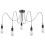 Lucide FIX 08408/05/30 Visilica 5x60w/e27 ip20