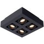 Lucide XIRAX 09119/21/30 Natkriveno downlight svjetlo 4x5w/gu10 2200k 320lm ip20