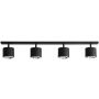 Aldex BOT BLACK 1047PL_L Reflektor 4x35W/GU10