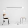 Aldex PURE 1064H4 Visilica 2x40W/E14