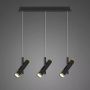 Altavola Design Lunette LA062/CL3_black Visilica 6x3W/LED 3000K 1080lm IP20