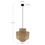 Dijk JUTE 104665 Visilica 1x40W/E27 IP20