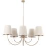 TK Lighting CANDI 11072 Luster 6x15W/E27 IP20
