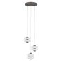 Nowodvorski LUNARI 11982 Visilica 3x23W/LED 3000K 1000lm IP20