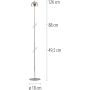 Paul Neuhaus BELLIS 19245-17 Podna svjetiljka 1x2,5W/LED 3000k 240lm ip54