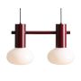 Aldex FLO 2 RUBY S 7000H27_S Visilica 2x10W/E14