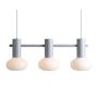 Aldex FLO 3 GREY S 7000E22_S Visilica 3x10W/E14