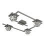 Prezent ZAFIRA 12074 Plafonjera 4x40W/G9 IP20