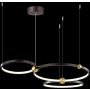 Altavola Design Aurora LA111/P_50_3k_black Visilica 3x63W/LED 3000K 4440lm IP20