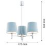 Argon BOLZANO 1383 Luster 3x15W/E27 IP20