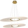 Altavola Design Eclipse LA116/P2_97_3k_gold Visilica 2x48W/LED 3000K 2880lm IP20