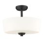 Cosmolight ASPEN C03262BK Stropna svjetiljka 3x40W/E27 ip20