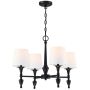 Cosmolight AUSTIN P04166BK-WH Luster 4x40W/E27 IP20