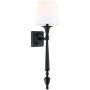 Cosmolight AUSTIN W01296BK-WH Zidna svjetiljka 1x40W/E27 IP20