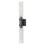 Cosmolight QUINCY W02873BK Zidna svjetiljka 2x40W/E27 ip20