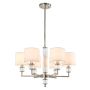 Cosmolight SUTTON P06446NI-WH Stropna svjetiljka 6x40W/E14 ip20