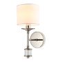 Cosmolight SUTTON W01460NI-WH Zidna svjetiljka 1x25W/E14 ip20