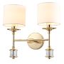 Cosmolight SUTTON W02415AU-WH Zidna svjetiljka 2x25W/E14 ip20
