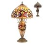 Prezent TIFFANY XXI. 1706 Stolna svjetiljka 2x60W/E27|1x7W/E14 IP20