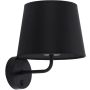 TK Lighting MAJA BLACK 1884 Zidna svjetiljka 1x60W/E27