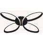 Zuma Line ROSENTRA C241060002 Stropna svjetiljka 1x28W/LED 3000k 1900lm ip20