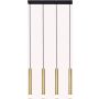 Zuma Line VELIC P241125804GD Visilica 4x5W/G9 ip20