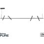 Paul Neuhaus PURE-TUTUA 2024-18 Visilica 4x28W/LED 3000k 2640lm ip20