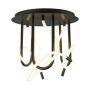 Zuma Line BALBO 2023573-BK Stropna svjetiljka 1x45W/LED 3000K|4000K|6000K 3830lm IP20