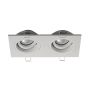 Zuma Line CHUCK 20068-WH Ugradbeno downlight svjetlo 2x50W/GU10