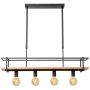 Lucide MILONGA 21432/04/30 Visilica 4x40w/e27 ip20