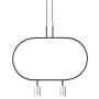Altavola Design Luna LPL337-SL Visilica 2x3W/LED 3000K 480lm IP20