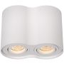 Lucide TUBE 22952/02/31 Natkriveno downlight svjetlo 2x50w/gu10 ip20