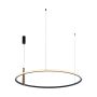 Zuma Line CLAUD 22808-WOOD Visilica 1x42W/LED 3000K|4000K|6000K 1750lm IP20