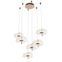 Altavola Design Mariposa LA102/CO6 Visilica 6x36W/LED 3000K 2160lm IP20