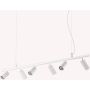 Ideal Lux DYNAMITE 231433 Visilica 6x28W/GU10 ip20