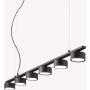 Ideal Lux MINOR 235486 Visilica 6x9W/GX53 ip20