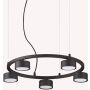 Ideal Lux MINOR 235516 Visilica 5x9W/GX53 ip20