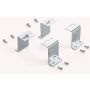 Ideal Lux LED PANEL 244204 Set za montažu