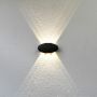 Italux Pontas OWL-55034-BK Zidna svjetiljka 1x6W/LED 3000K 430lm IP54