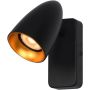 Italux Tino WL-36748-1R-BK-GD Zidna svjetiljka 1x10W/GU10 IP20