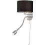 Trio HOTEL 271170202 Zidna svjetiljka 2x43w/led+e14 3000k 310lm ip20