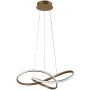 Italux Consa PND-19221C-GD Visilica 1x40W/LED 3000K/4000K/6000K 3400lm IP20
