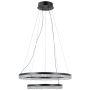 Italux Barlo PND-34526-2L-BK Visilica 2x36W/LED 3000K/4000K/6000K 3100lm IP20