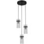 Italux Merto PND-40930-3A-BK Visilica 3x40W/E14 IP20