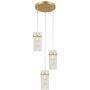 Italux Merto PND-40930-3A-GD Visilica 3x40W/E14 IP20