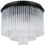 Italux Naute PLF-40931-7A-BK Stropna svjetiljka 7x40W/E14 IP20